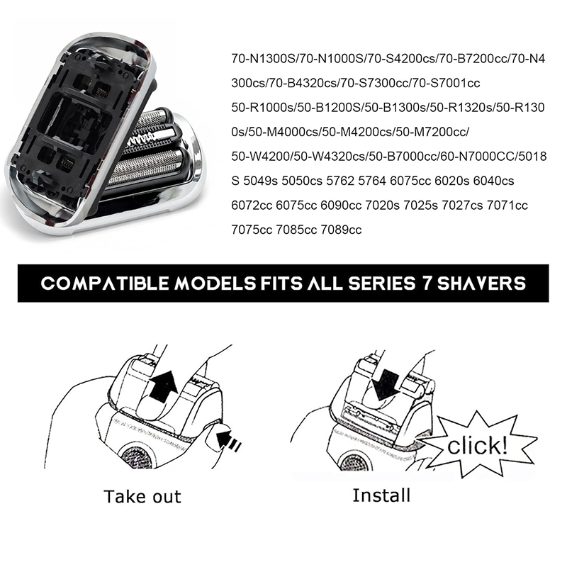 ブラウンシリーズ7 73S 70-N1300S 70-S42 - Men'S Grooming Trimmer のレビューと価格