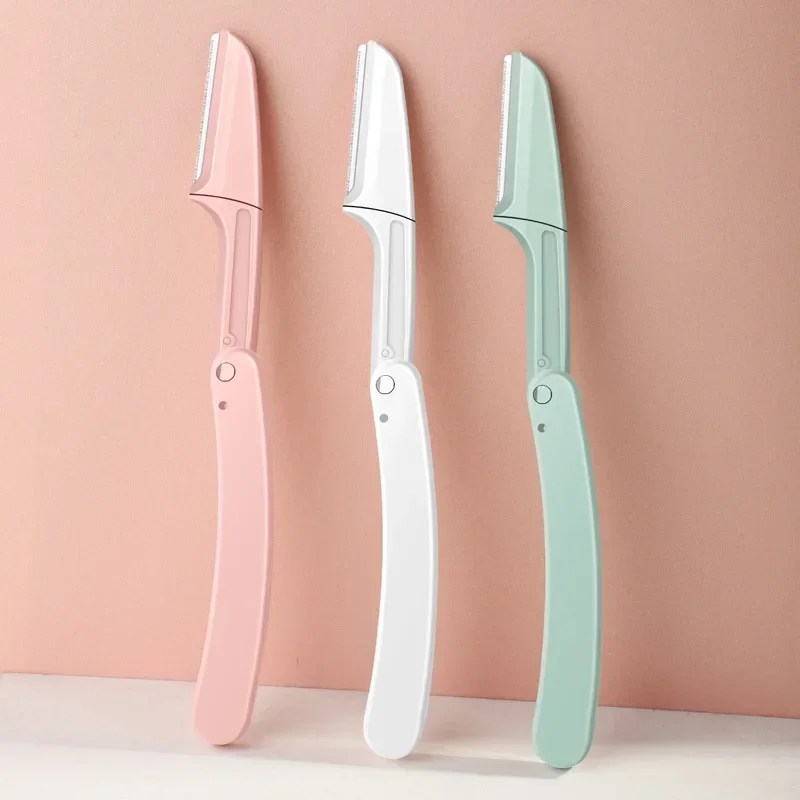 折りたたみ式眉毛カミソリ、安全な傷つきにくい刃、プロのサロン - Men'S Grooming Blade のレビューと価格