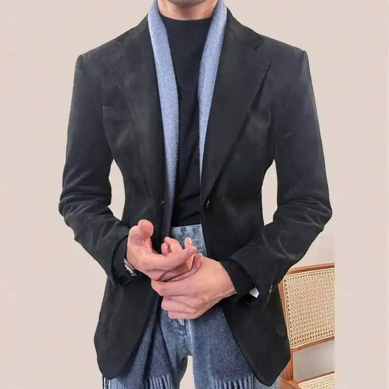 男性のための豪華なスタイリッシュなブレザー,プラスサイズの服 - Men'S Grooming Club のレビューと価格