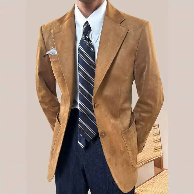 男性のための豪華なスタイリッシュなブレザー,プラスサイズの服 - Men'S Grooming Club のレビューと価格