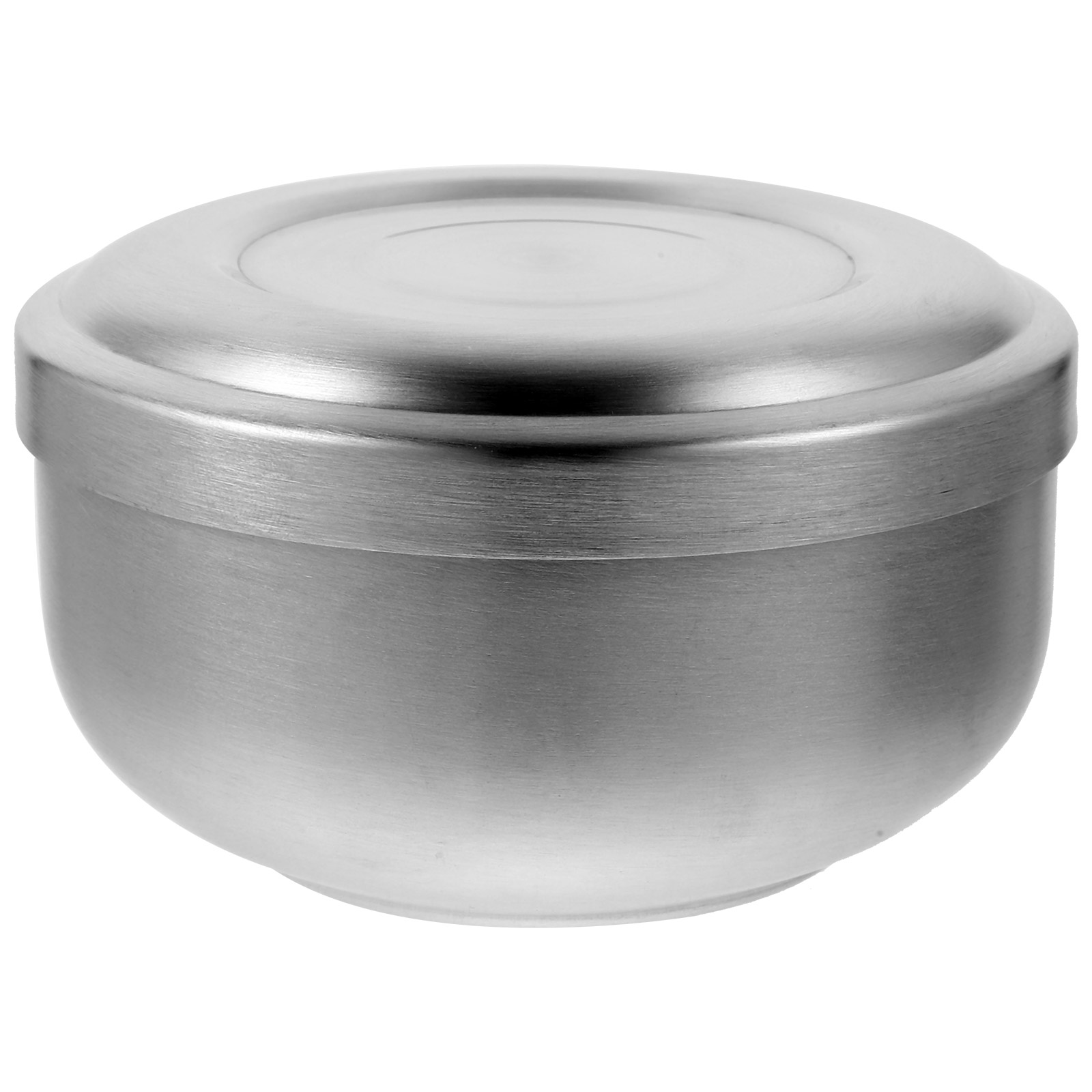 実用的なステンレス鋼の男性シェービングボウル蓋付きソープカッ - Shaving Bowl Soap のレビューと価格
