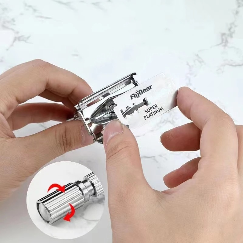 メンズ ダブルエッジひげシェービングカミソリ - トラディシ - Men'S Grooming Accessories Kit のレビューと価格