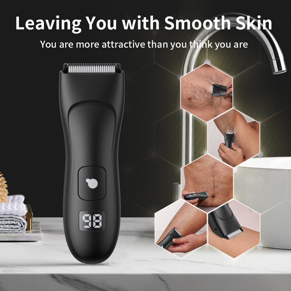    男性用ボディヘアトリマーシェーバー、陰部グルーミング - Men Grooming Armpit Hair のレビューと価格