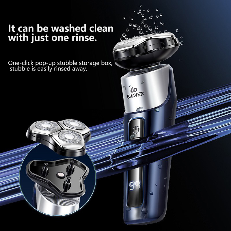 レノボ男性用電気かみそりシェーバーヘッド洗える高速充電フロー - Men'S Grooming Blade のレビューと価格