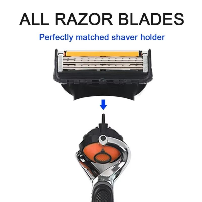 5層ステンレス鋼の替刃、鋭利な刃で滑らかな剃り心地、男性の毎 - Men'S Grooming Blade のレビューと価格