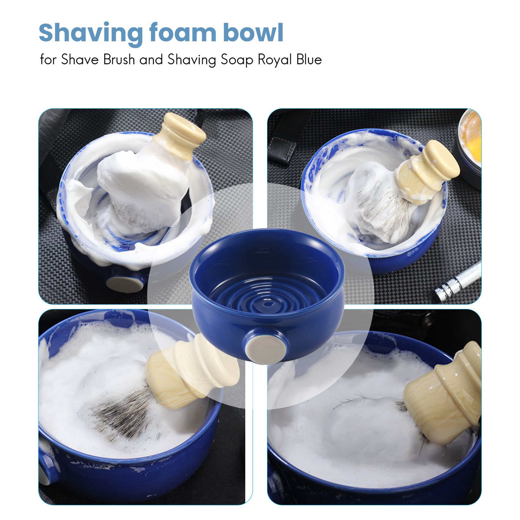 YCOC- メンズシェービングマグボウルカップ ねじ底 広口 - Shaving Bowl Soap のレビューと価格