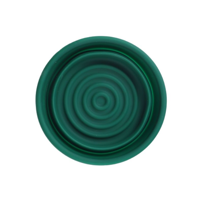 Yaqi-旅行用折りたたみ式シリコンスイベルボウル、グリーン - Shaving Bowl Soap のレビューと価格