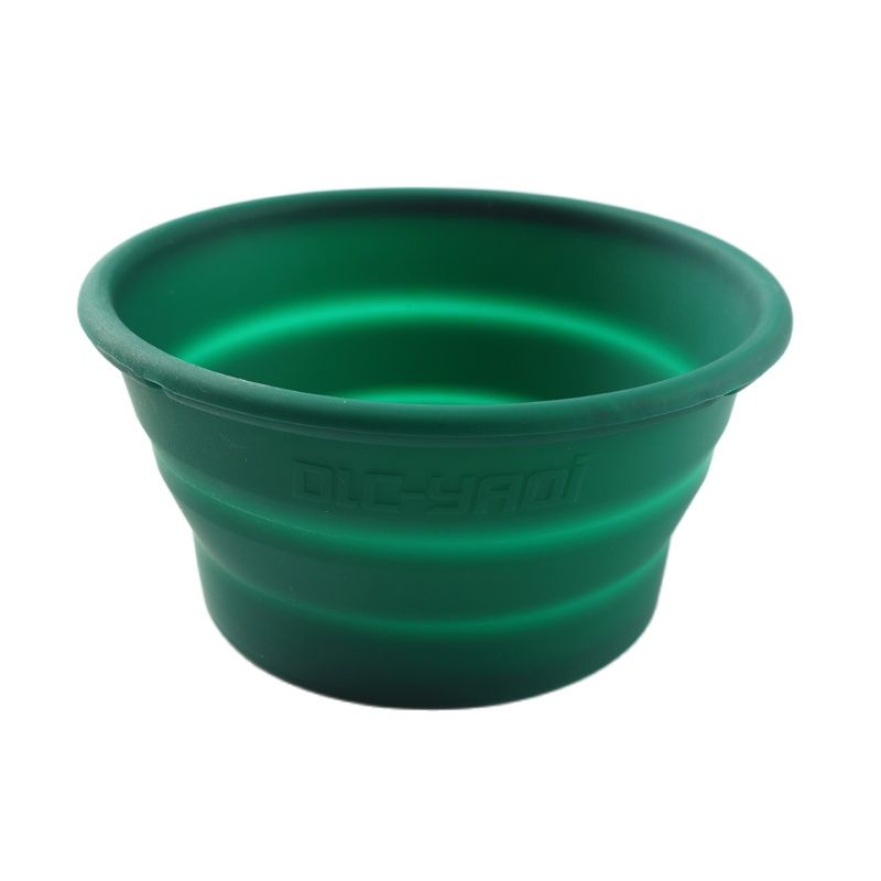 Yaqi-旅行用折りたたみ式シリコンスイベルボウル、グリーン - Shaving Bowl Soap のレビューと価格